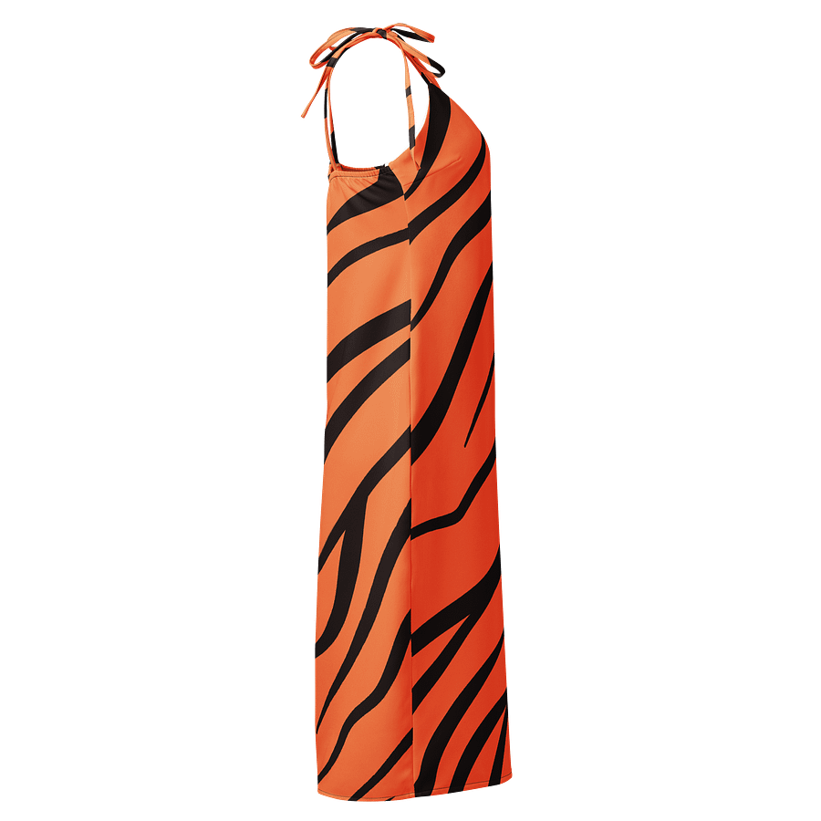 Tiger Stripes Flow: All-Over Print Slip Dress product image (4)
