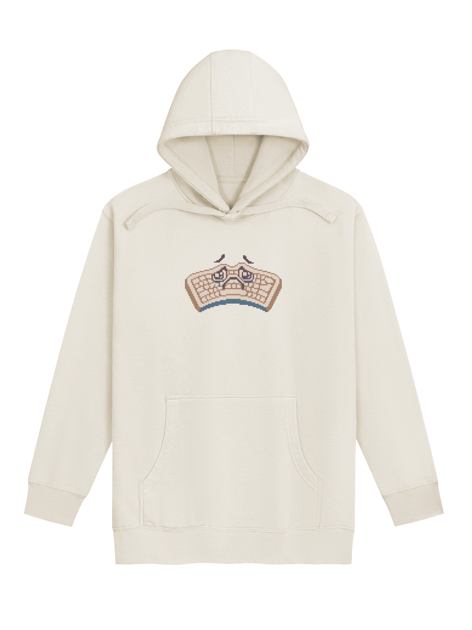 Sad Keyboard Printed Hoodie product image (9)