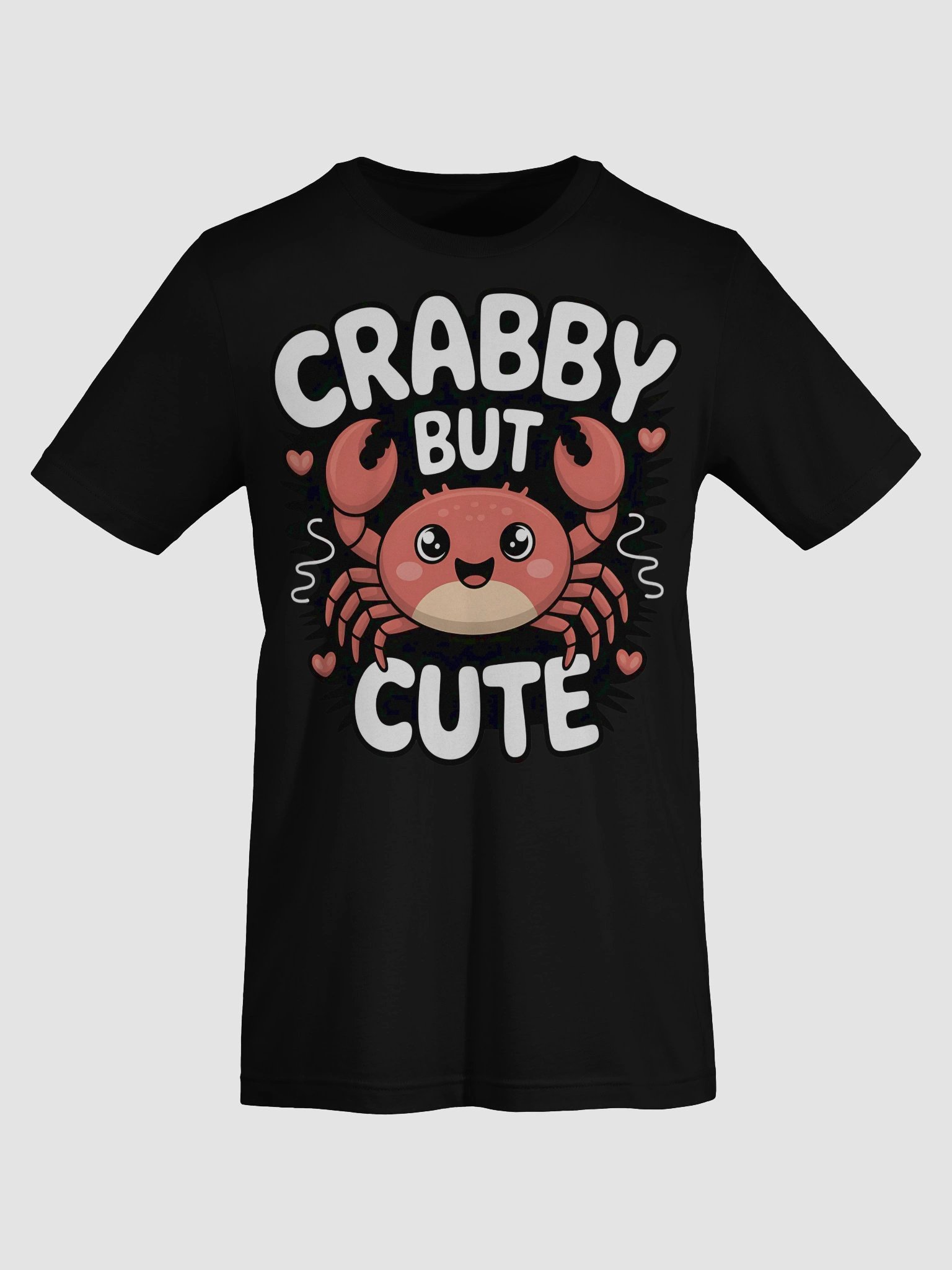 Cheerful Crabby But Cute T-Shirt product image (75)