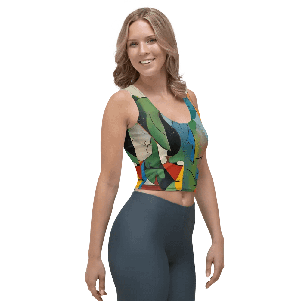 Symmetric Splendor Crop Top product image (4)