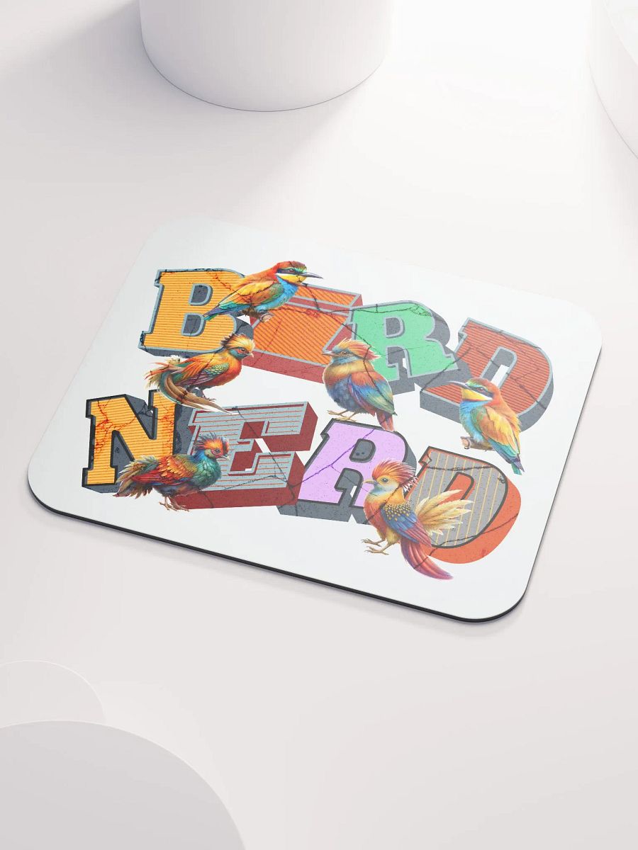 Bird Nerd Avian Alphabet Mouse Pad product image (3)