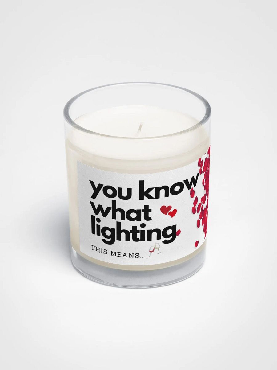 You know What this Means, Valentine's Candle. product image (2)