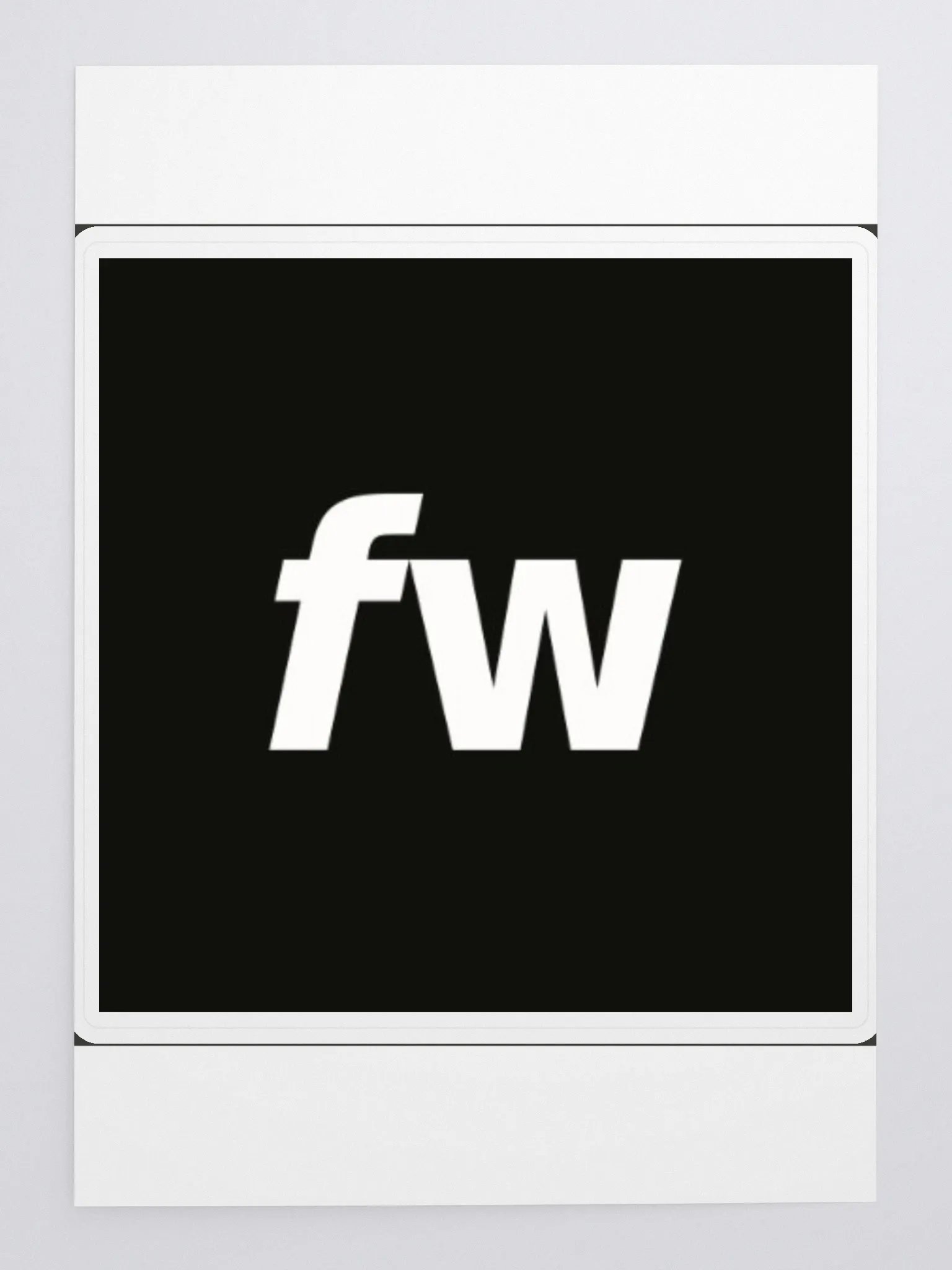 Bold FW Lettering Sticker Sheet product image (3)