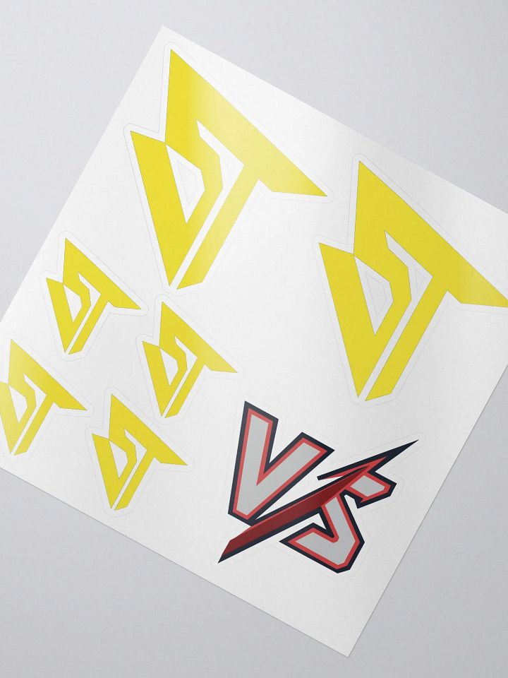Staffy Logo Sticker Sheet (Assorted Plus Bonus VStray) product image (2)