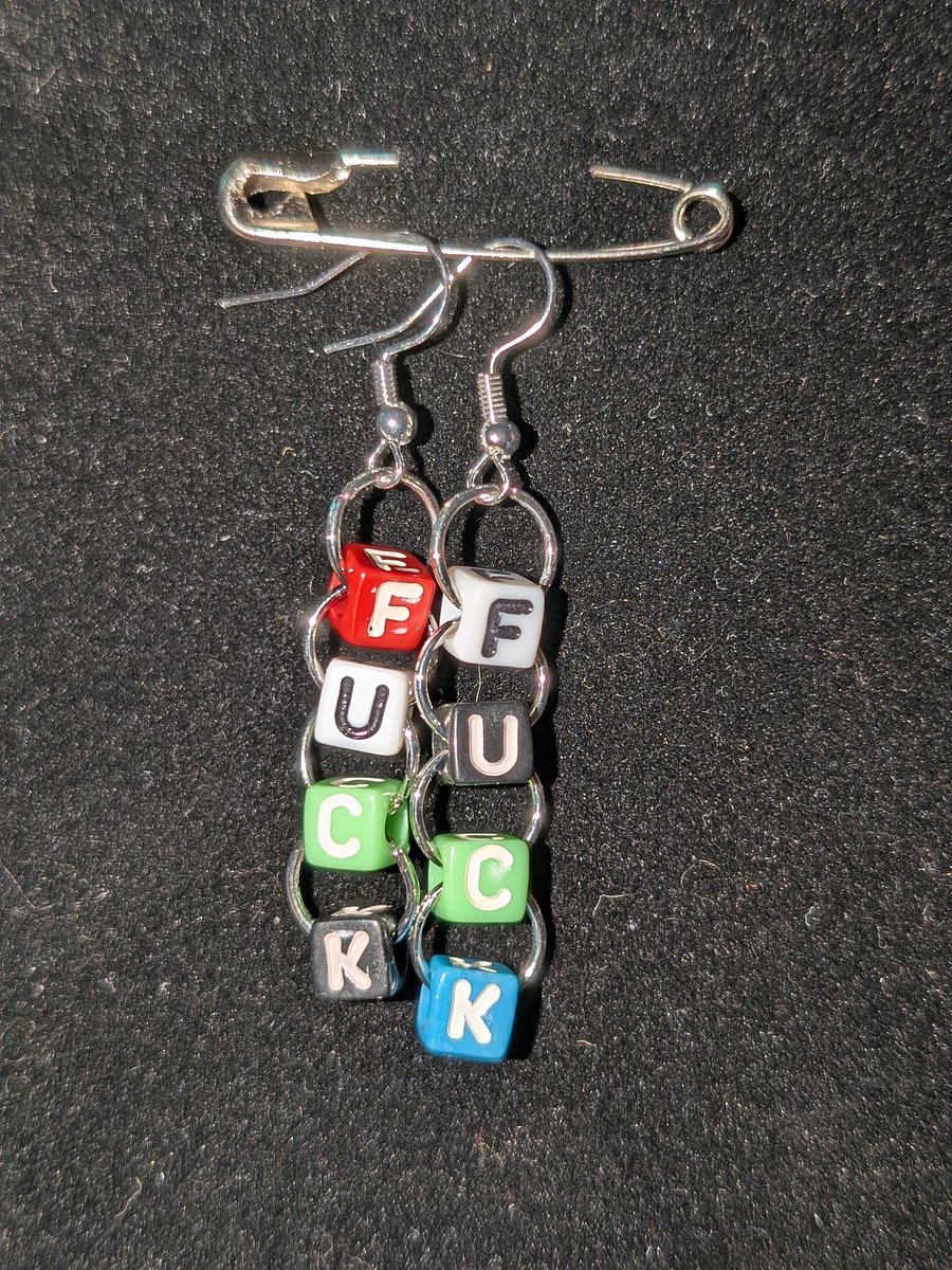 **FU*K** Earrings! product image (2)
