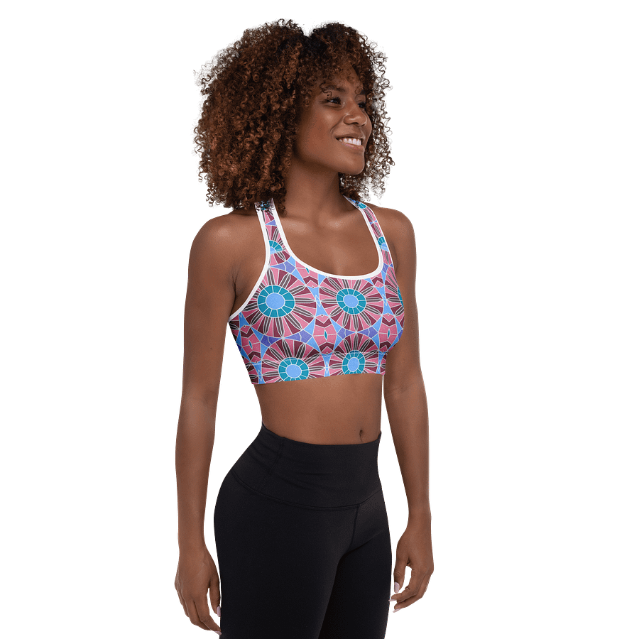 Blueberry Crumble Delight Sports Bra product image (6)