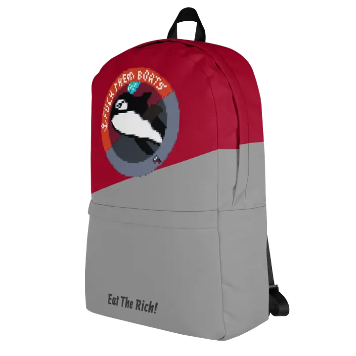 Fuck Them Boats Backpack product image (1)