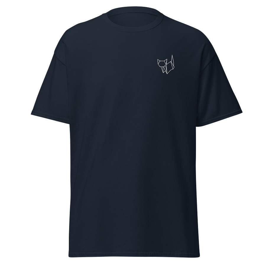 Embroidered Origami Cat T-Shirt product image (7)