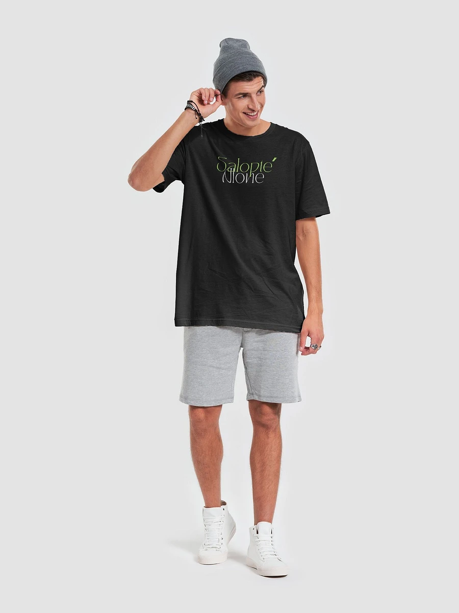 Salopte Alone Green Text T Shirt product image (6)