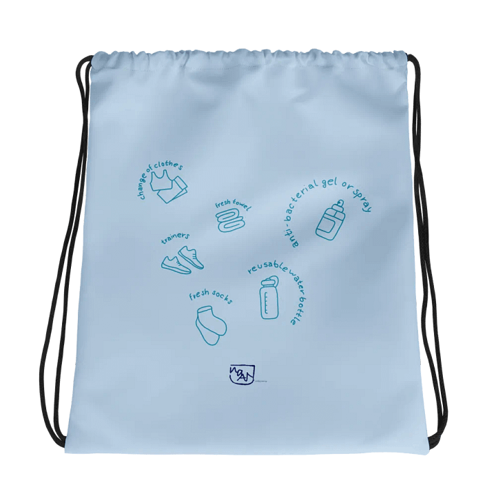Essentials Sports Bag (blue) product image (1)