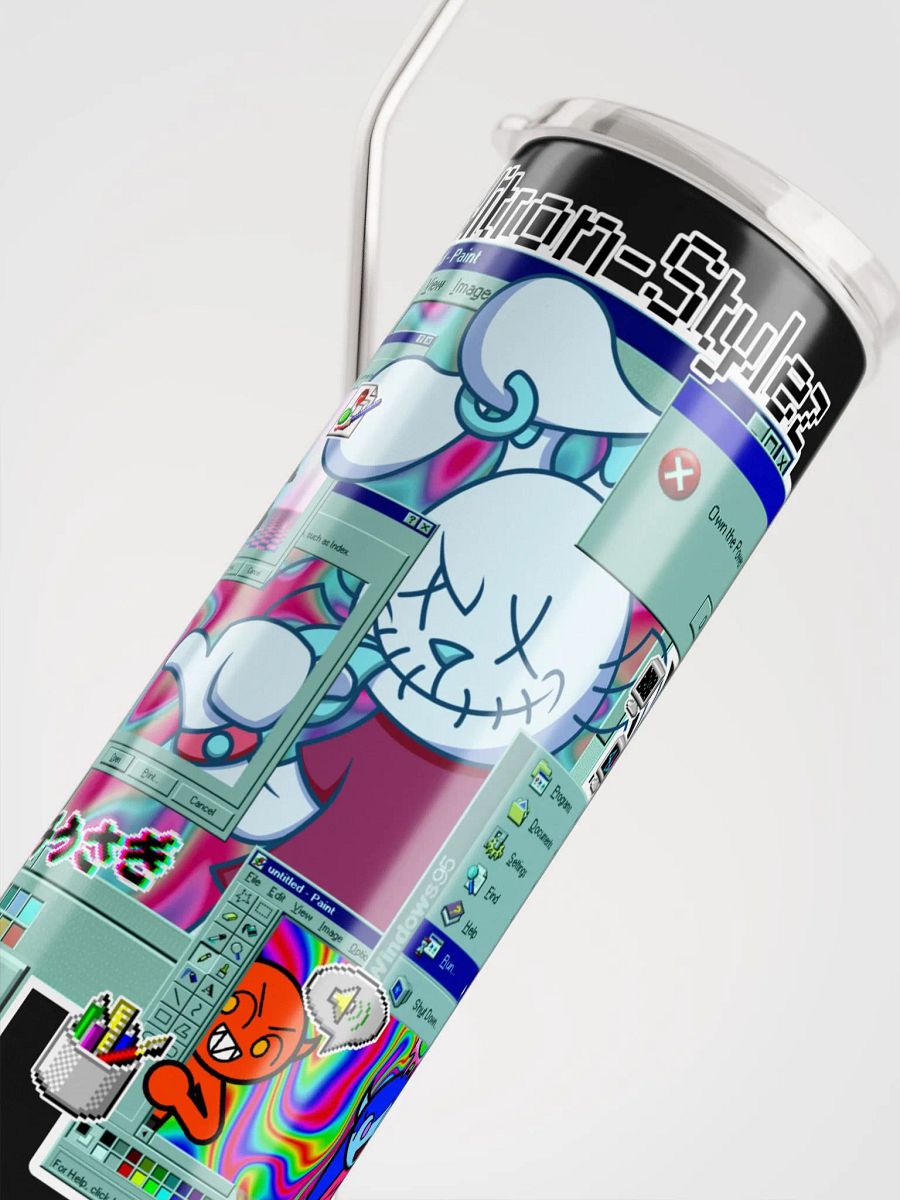 Wave 6 - Window Split Stainless Steel Tumbler product image (3)
