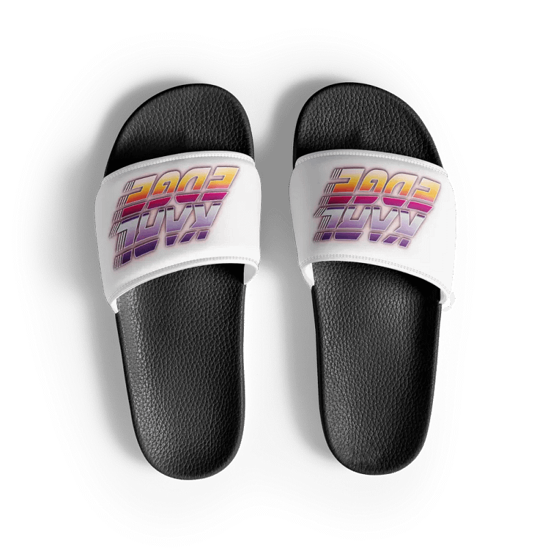 KARL RETRO WOMENS SLIDES!