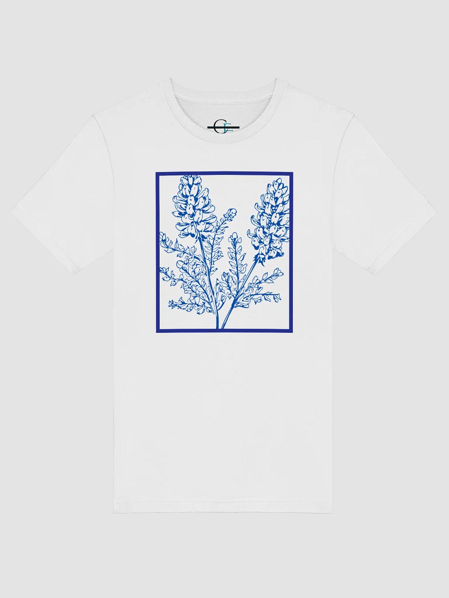 🌸 Framed Bluebonnet Line Art T-Shirt | Bella+Canvas Unisex Tee | Elegant Texas Wildflower Design product image (35)
