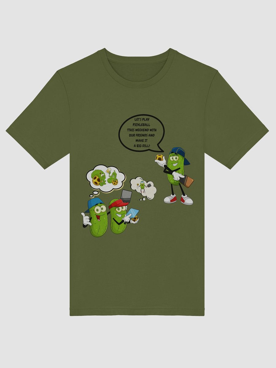 Pickleball Make It A Big Dill Supersoft T-Shirt product image (45)