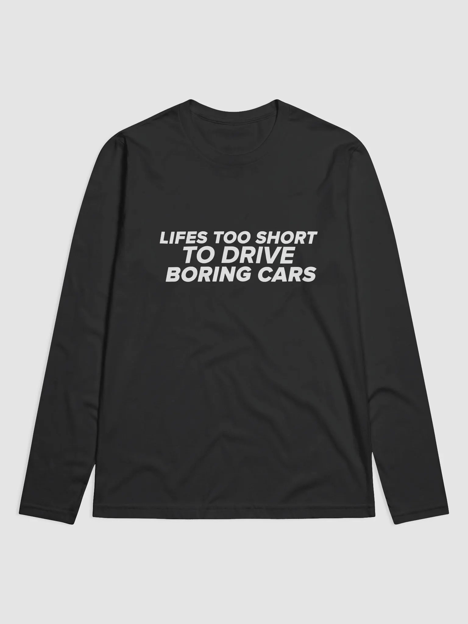 Fitted Long T - LIFES TOO SHORT product image (1)