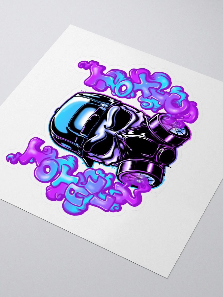 Totally Toxic Kiss Cut Sticker product image (3)