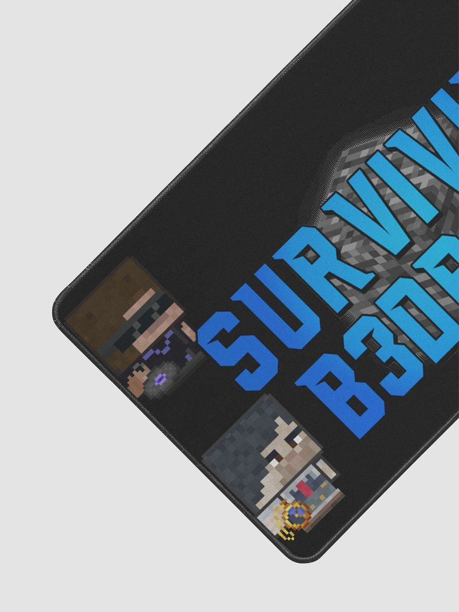 Surviving Bedrock 12"x22" Desk Mat product image (2)