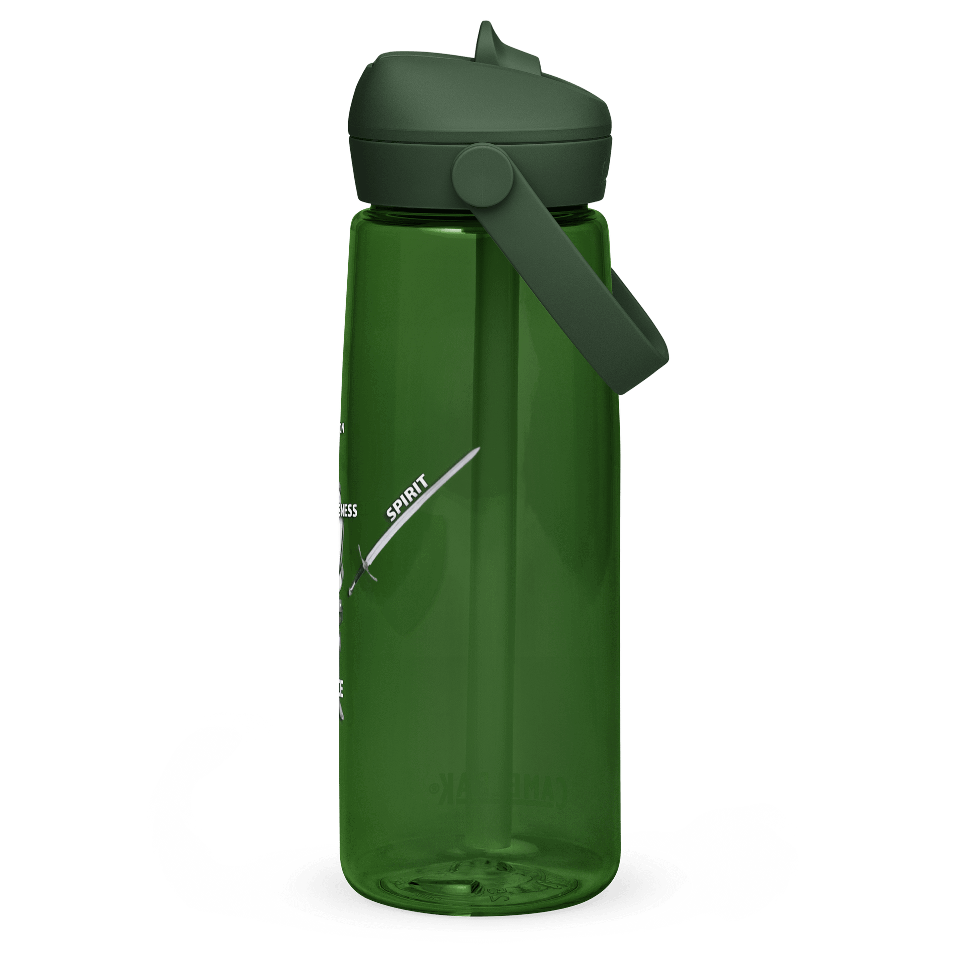 Full Armor of God 25oz Flip Straw Water Bottle product image (3)