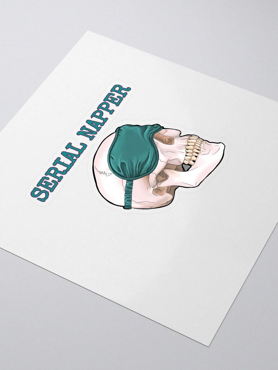 Serial Napper Sticker product image (3)