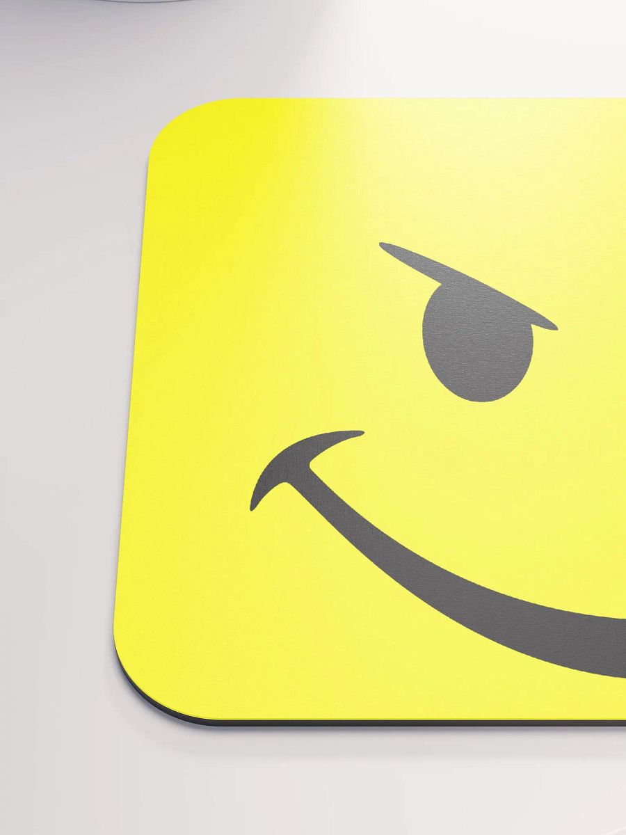 Evil Smiley Mousepad product image (6)