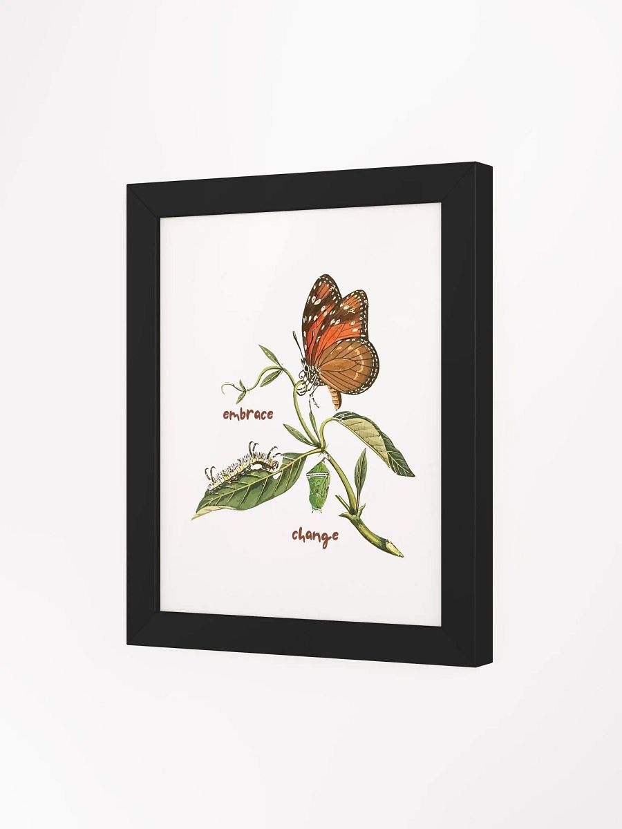 Embrace Change Butterfly Botanical Wall Art product image (4)