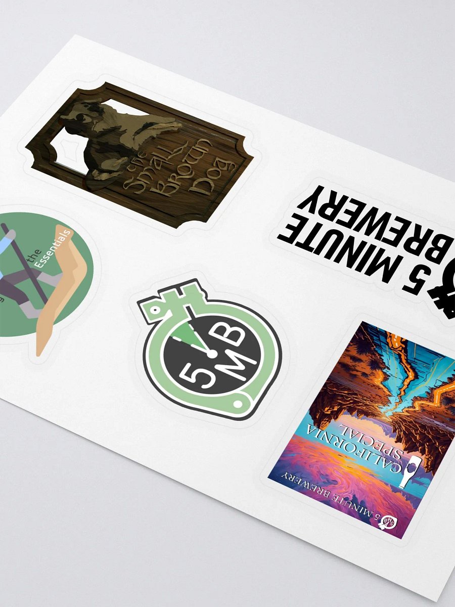 5MB Variety Sticker Sheet product image (2)