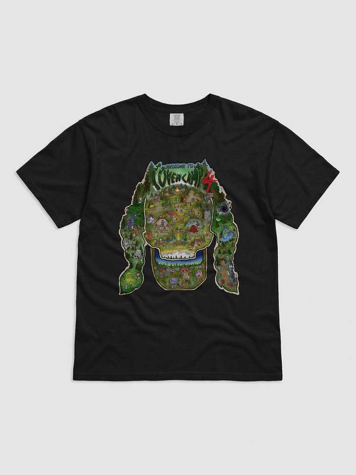 Coven Camp Map 25 - T-shirt product image (3)