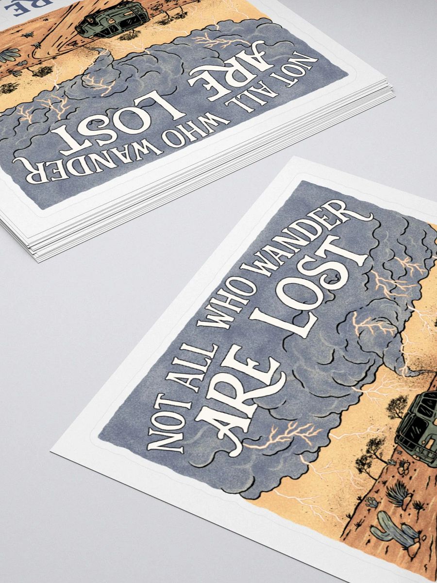 "Some Are Just Storm Chasing" - Sticker product image (4)
