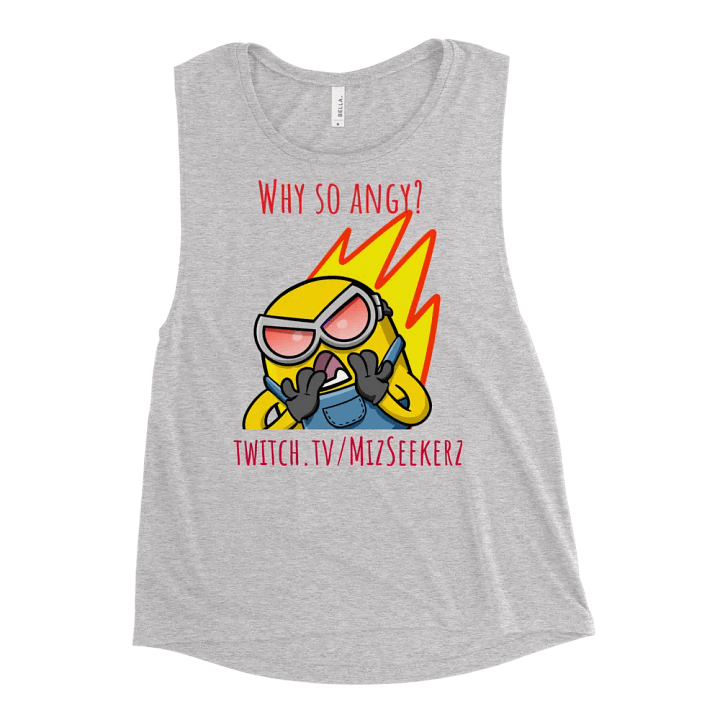 Women's Why so Angy Muscle Tank product image (2)