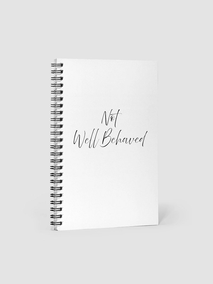 Not Well Behaved - Journal product image (1)