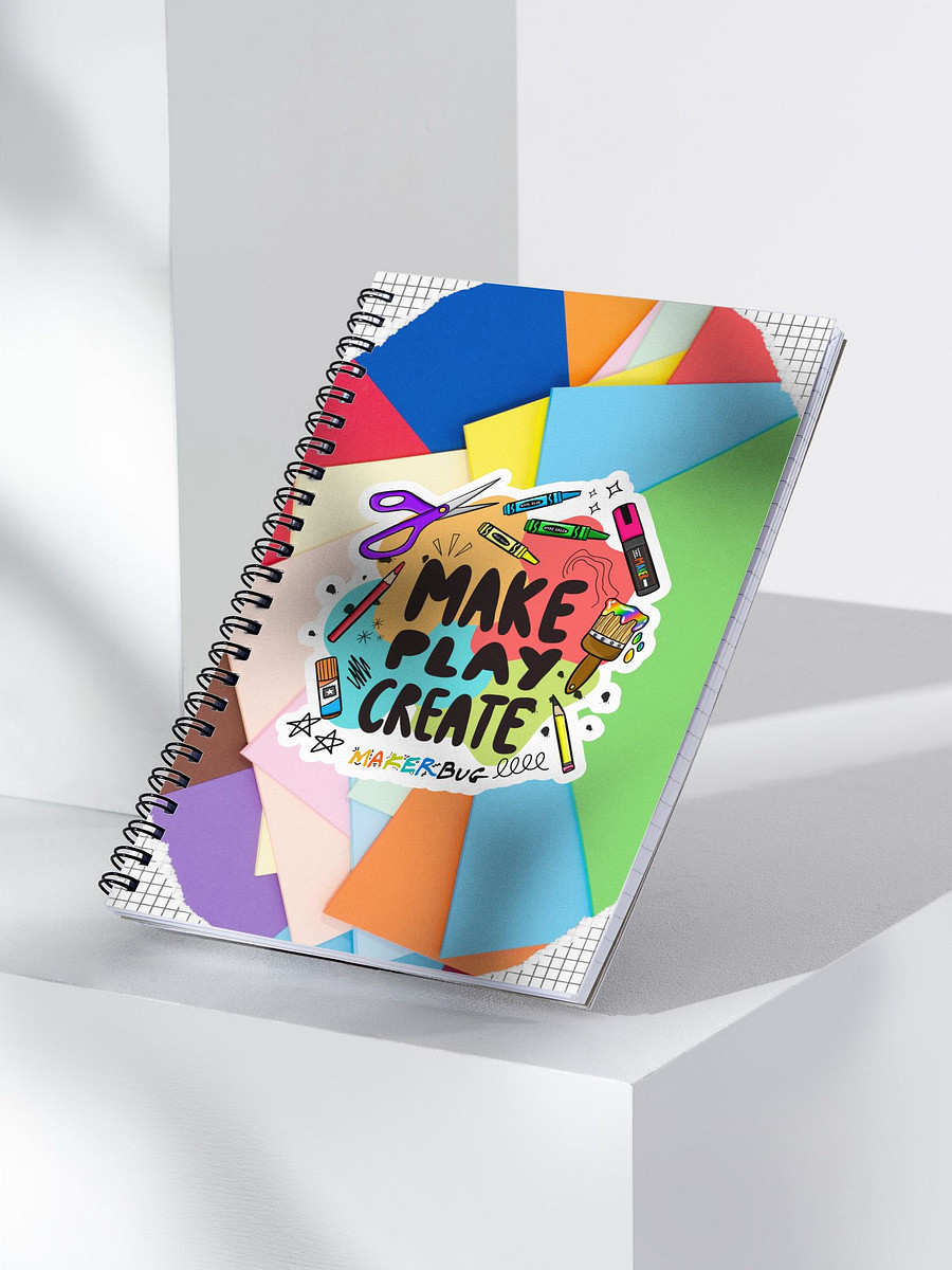 MAKE - PLAY - CREATE NOTEBOOK v2 | MAKERBUG