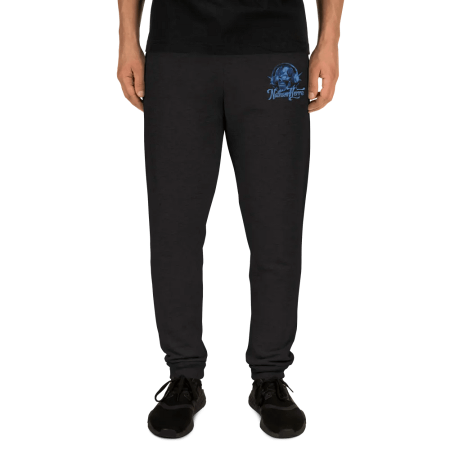 Glowing Skull Soundwaves Joggers product image (3)