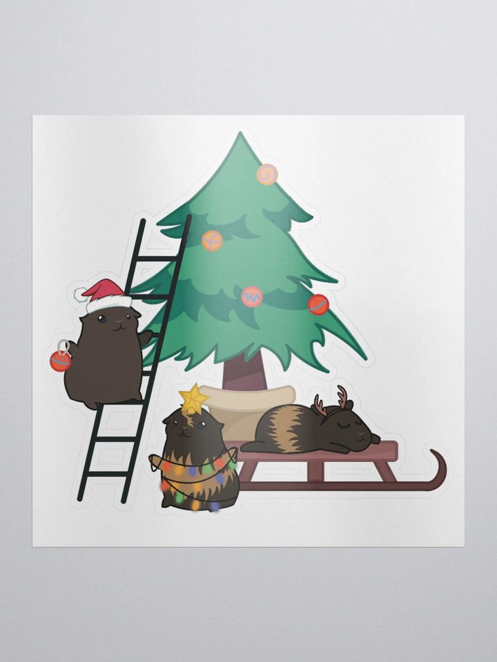 Honkmas piggies sticker product image (1)