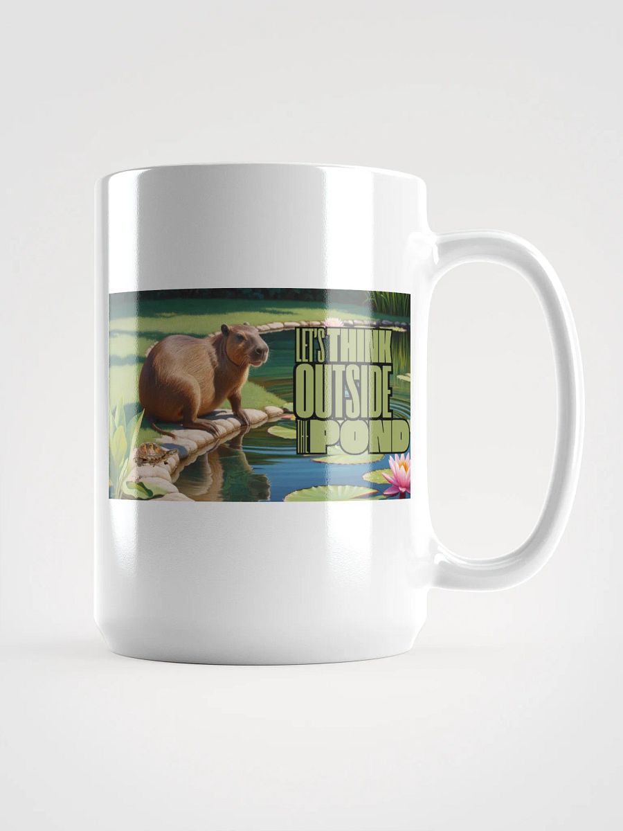 Thinking Outside the Pond Glossy Mug product image (1)