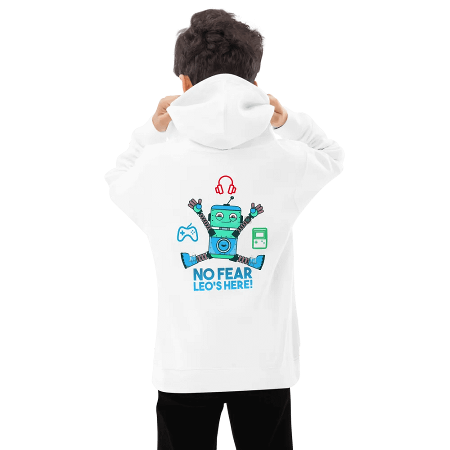 Rusty's World Fleece Pullover – Featuring Leo & Rusty product image (4)