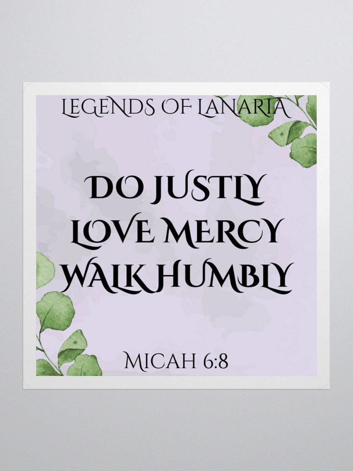 Legends of Lanaria Theme Verse Sticker product image (1)
