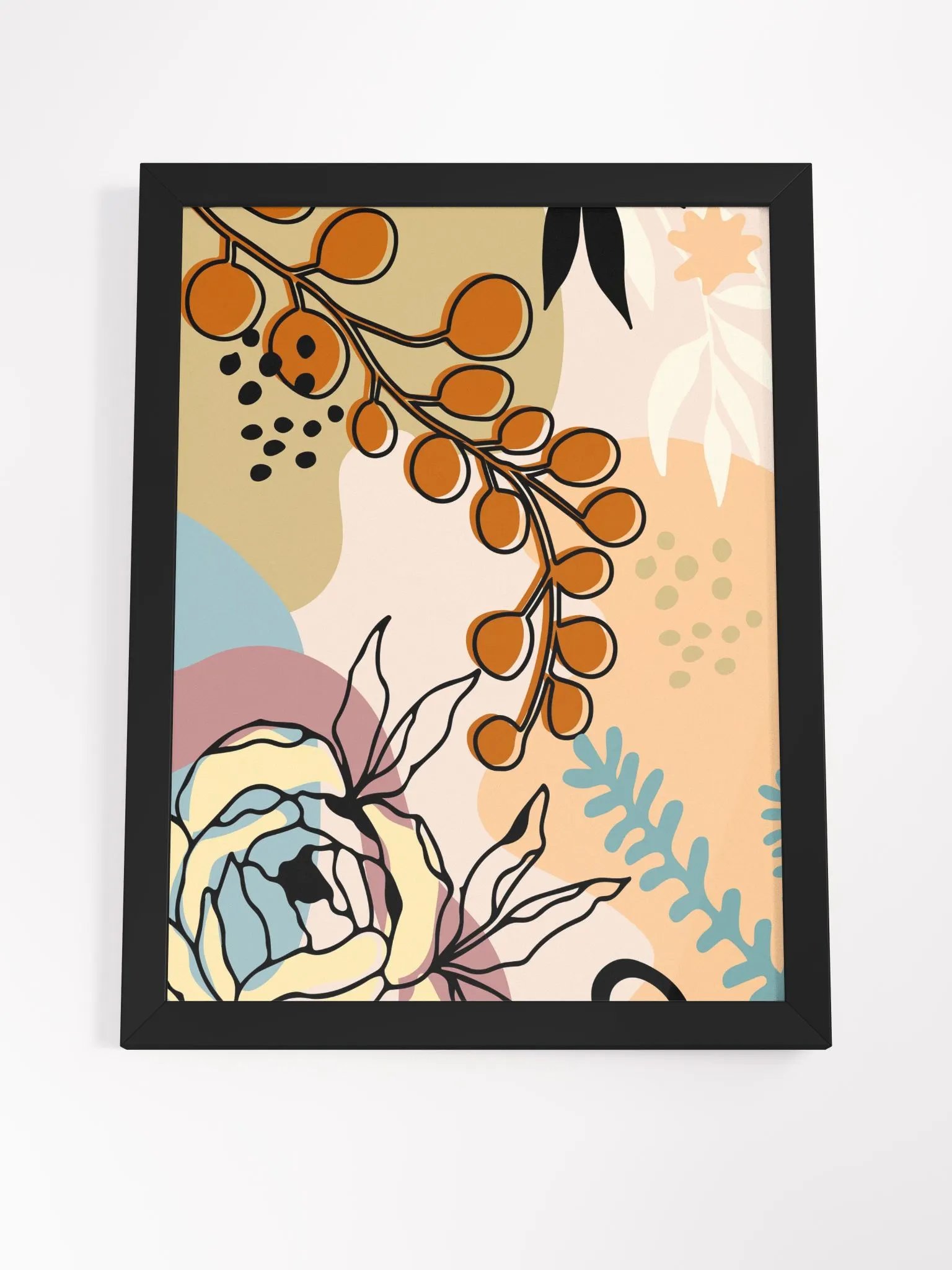 Botanical Symphony Framed Poster product image (48)