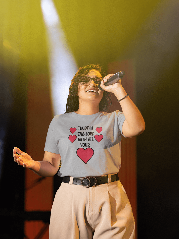 Trust in the Lord Bella canvas T-shirt product image (2)
