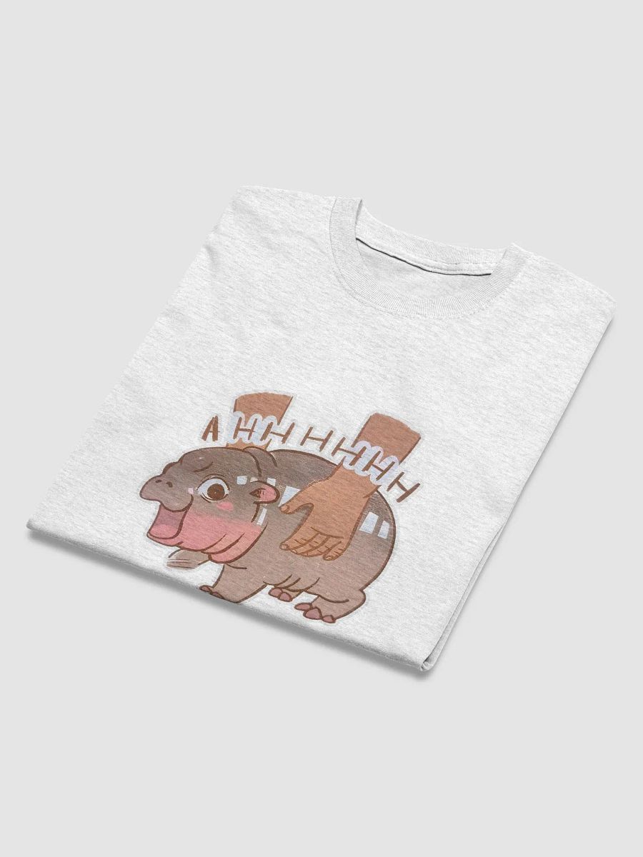Ahhhh Moo Deng Surprised Hippo Comic T-Shirt product image (5)