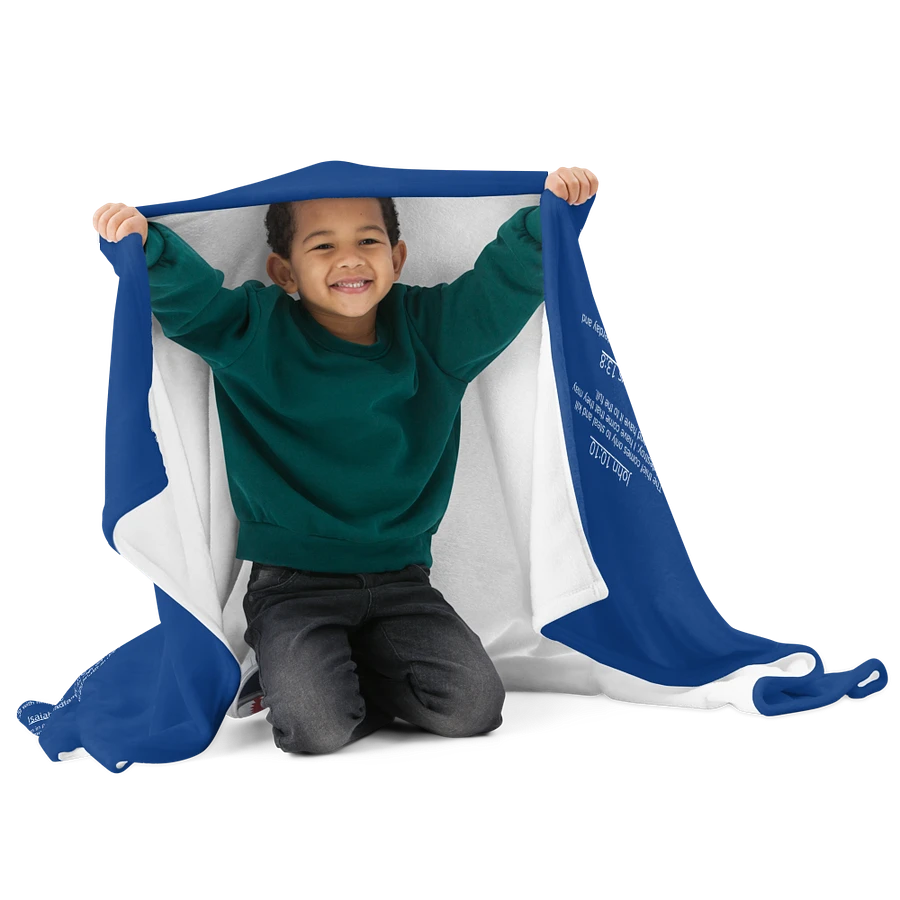 Armour Of God Royal Blue Prayer Blanket product image (15)