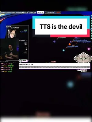 Regret letting my chat use TTS on my stream. #twitchstreamer #livestreamfails #twitchmoments 