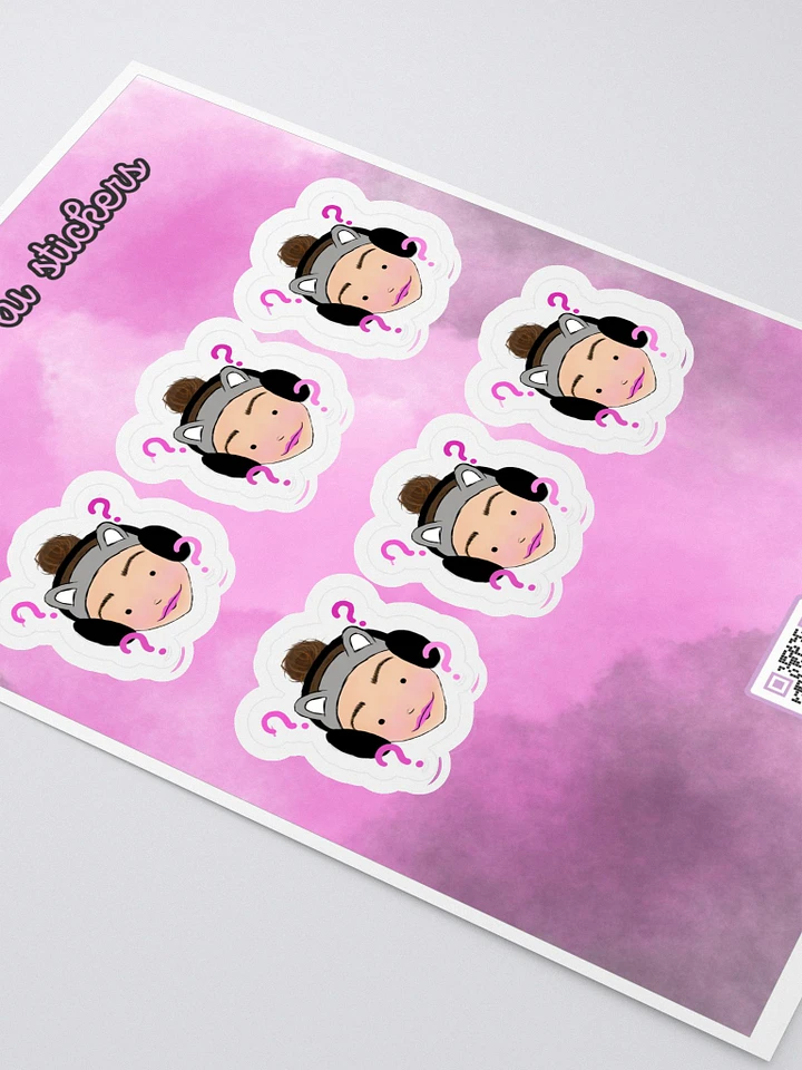 CONFUSED LU Sticker Sheet product image (2)