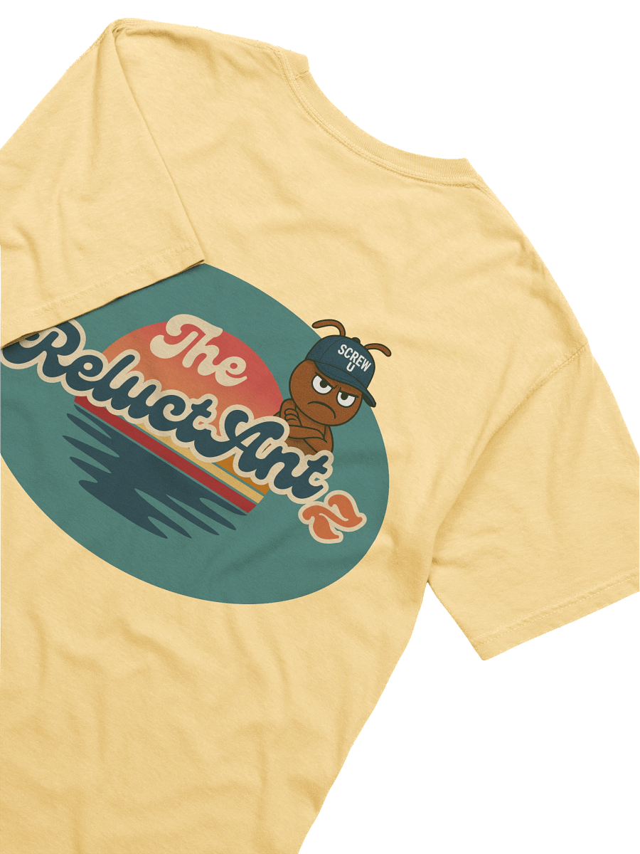 Screw U T-Shirt by The ReluctAntz – Butter product image (6)