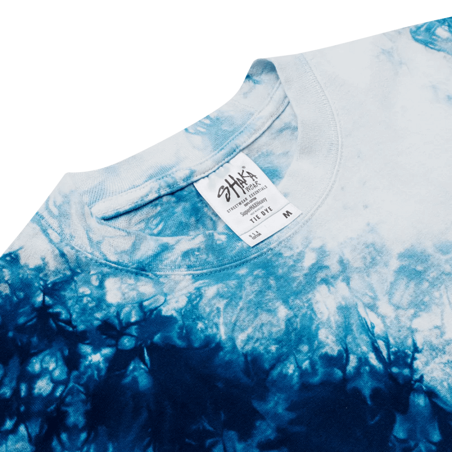 Midnight Roses Wolf Embroidered Tie-Dye Tee product image (8)