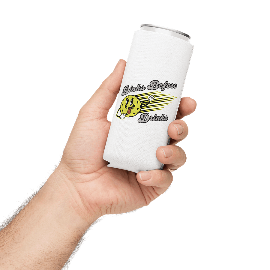 Dinks Before Drinks Pickleball Playful Coozie Can Cooler product image (3)