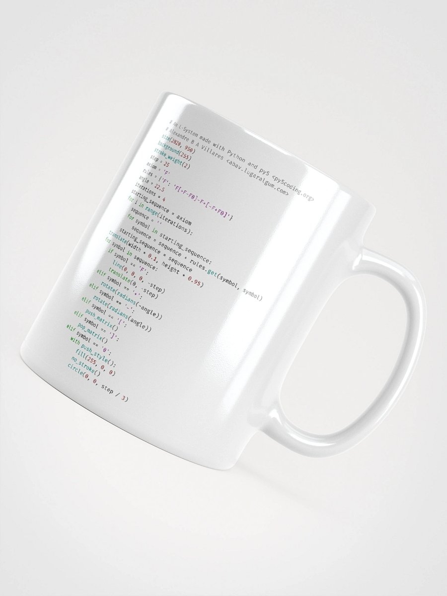 L-System: F -> F[+F-F0]-F+[-F+F0] product image (2)
