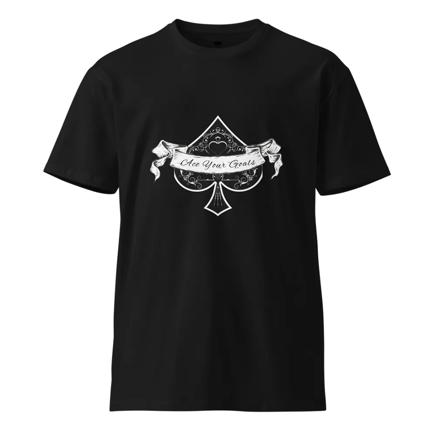 "Ace Your Goals" Spade Symbol Soft T-Shirt product image (1)