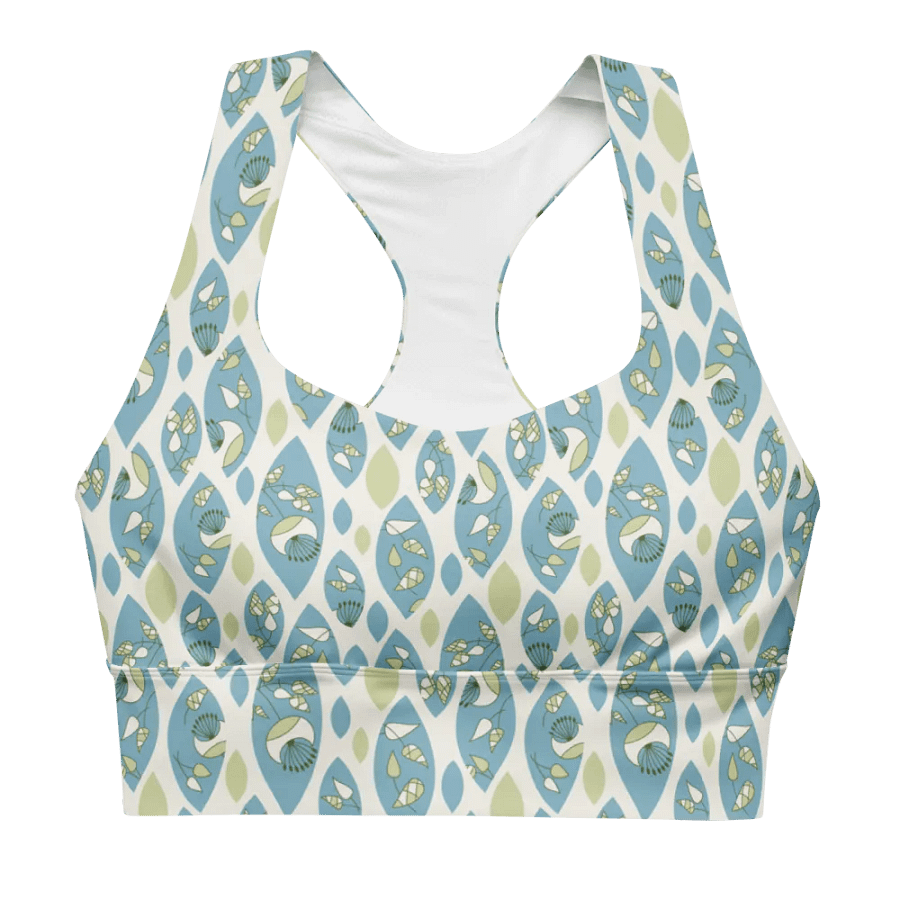 Chilly Summer | Recycled Longline Sports Bra product image (5)