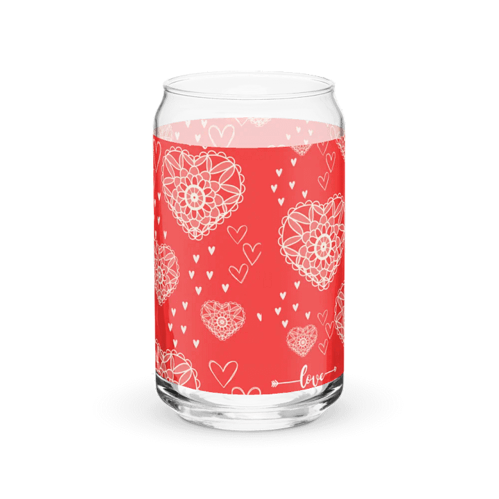 Love-Struck Can-Shaped Glass product image (1)