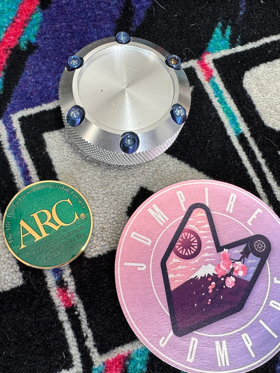 ARC Oil Cap - Silver with Titanium - New - Nissan product image (4)
